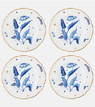 Marino set of 4 porcelain soup plates | Bitossi