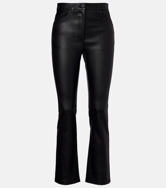 Duke leather slim pants | Joseph