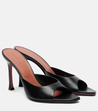 Alexa 95 leather mules | Amina Muaddi