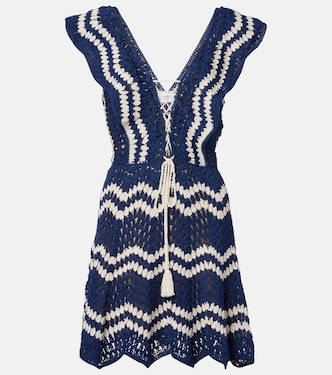 Melissa crochet cotton minidress | Anna Kosturova