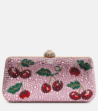 Carry Secrets Cherryfic embellished clutch | Valentino Garavani