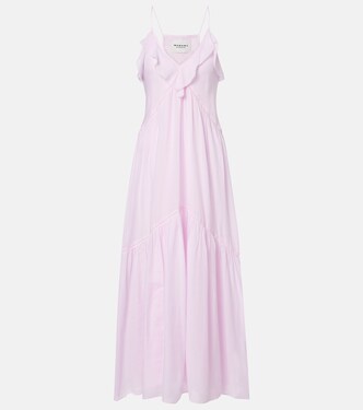 Vasma ruffled cotton-blend maxi dress | Marant Etoile