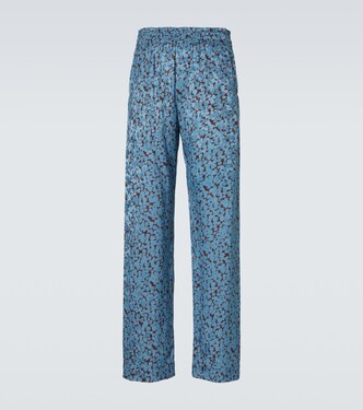 Printed straight pants | Dries Van Noten