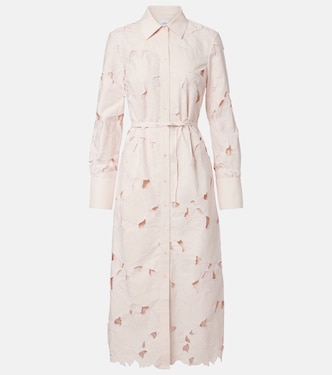 Robe chemise en guipure | Erdem