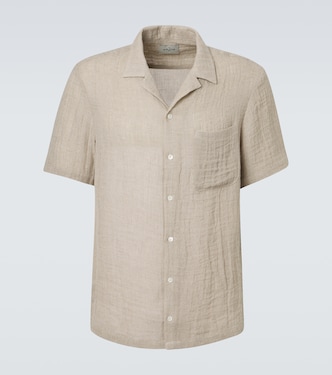 Linen bowling shirt | Le Kasha