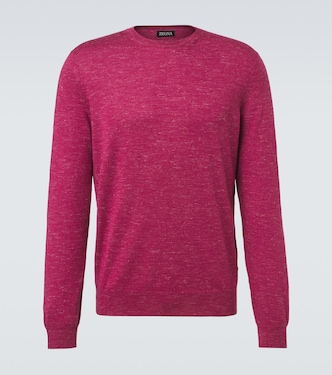 Silk, cashmere, and linen sweater | Zegna