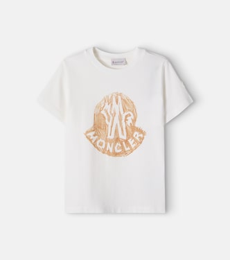 Logo cotton jersey T-shirt | Moncler Enfant