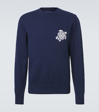 Jacquard cotton and cashmere sweater | Vilebrequin