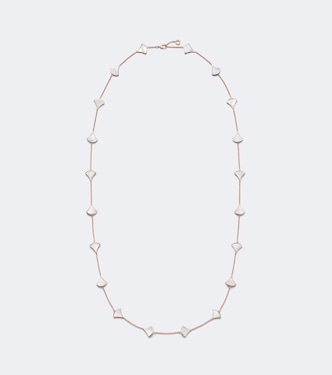 Diva's Dream 18kt rose gold necklace with mother-of-pearl | Bvlgari