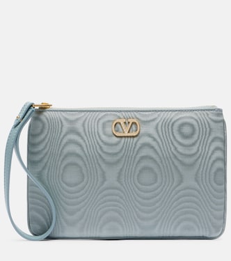 VLogo Signature Small embellished pouch | Valentino Garavani