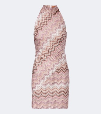 Zig Zag lamé minidress | Missoni