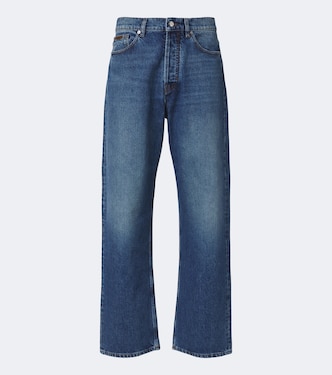 Faded straight jeans | Moncler