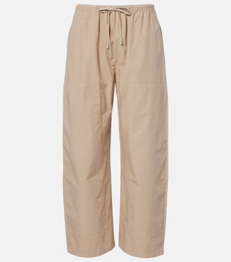 Kyoto cotton cropped wide-leg pants  | Leset
