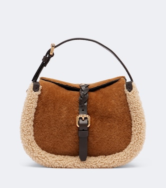 Pony Small shearling tote bag | Etro