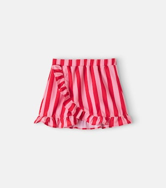 Jully ruffled striped skirt | Pepita&Me
