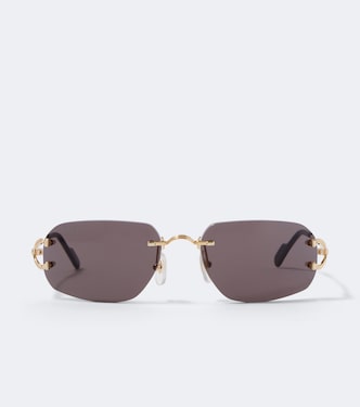 Signature C rectangular sunglasses | Cartier Eyewear Collection