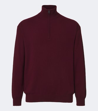 Augustus cashmere half-zip sweater | Lisa Yang