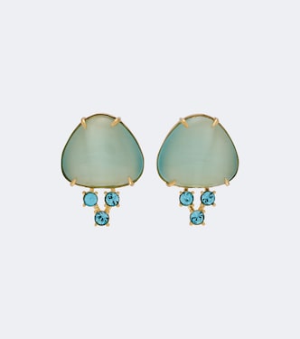 Embellished drop earrings | Oscar de la Renta