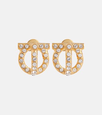Aretes Gancini adornados | Ferragamo