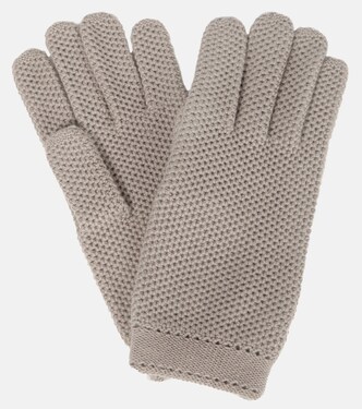 Guantes Crochet de cachemir | Loro Piana