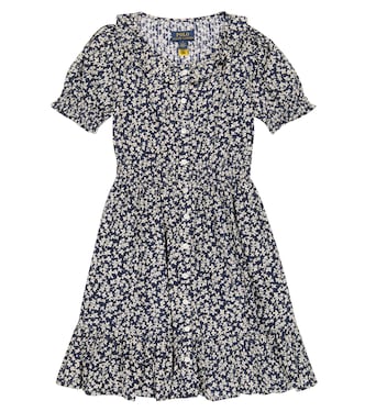 Floral printed cotton dress | Polo Ralph Lauren Kids