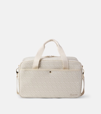 Bolso cambiador Denver de lona de algodón estampado | Bonpoint