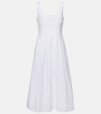 Robe midi White Label Shelby en coton | Proenza Schouler