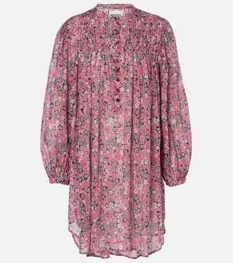 Robe Danael imprimée en coton | Marant Etoile