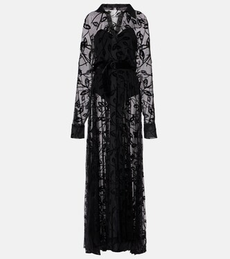 Robe longue à fleurs | Norma Kamali