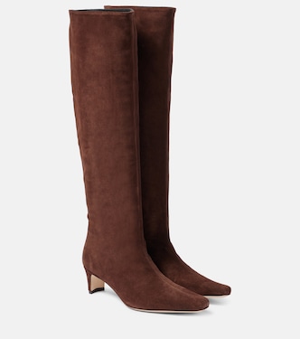 Wally suede knee-high boots | Staud