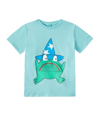 Printed cotton jersey T-shirt | Stella McCartney Kids