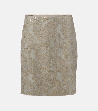 Sequined pencil midi skirt | Dorothee Schumacher