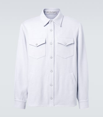 Jeansjacke Explorer mit Mondstein | God's True Cashmere