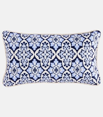 Cuscino in cotone Palazzo Blue | La DoubleJ