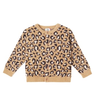 Leopard-print cardigan | Jellymallow