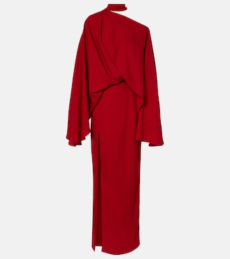 Brooks scarf-detail crêpe maxi dress | Taller Marmo