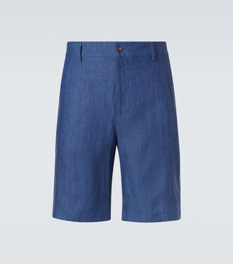 Linen Bermuda shorts | Canali