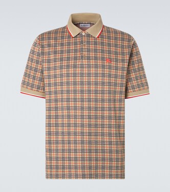 Burberry Check polo shirt | Burberry