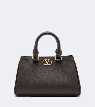 VLogo Mini leather top-handle bag | Valentino Garavani