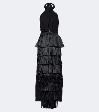 Embellished linen dress | Johanna Ortiz
