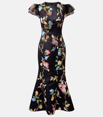 Sofia embellished floral maxi dress | Leo Lin