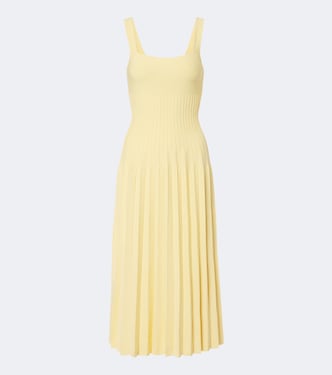 Ellison pleated maxi dress | Staud