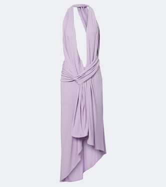 Spire Cascade draped midi dress | Christopher Esber