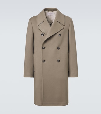 Double-breasted cashmere coat | Agnona