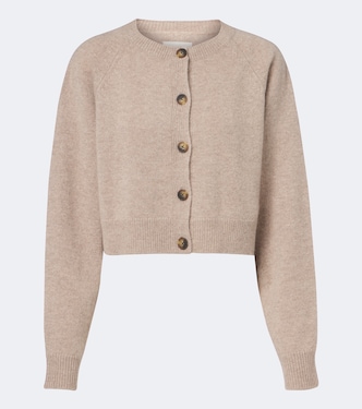 Heike cropped cashmere cardigan | Loulou de Saison