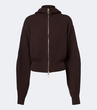 Ribbed-knit wool and cashmere cardigan | Sportmax