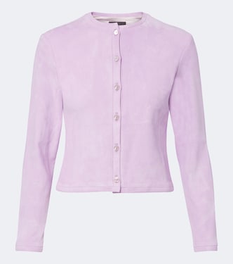 Astrid suede cardigan | Stouls