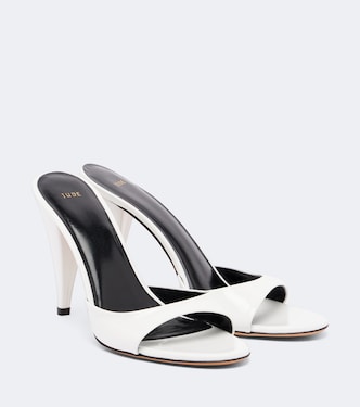 Hew leather mules | JUDE