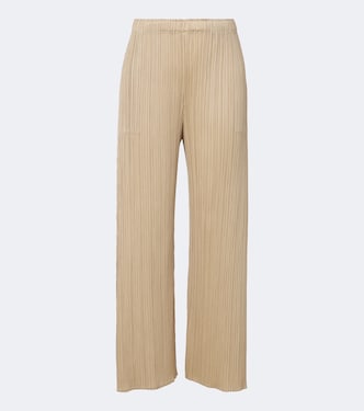 Monthly Colors: October 플리츠 와이드 팬츠 | Pleats Please Issey Miyake