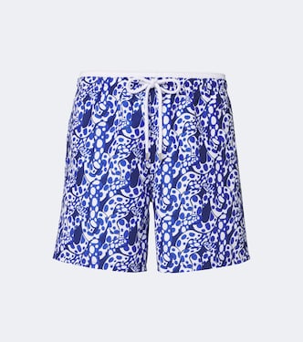 Moka printed swim trunks | Vilebrequin
